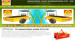 Desktop Screenshot of annapurnaagro.com